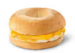 Egg & Cheese Bagel Breakfast Sandwich 