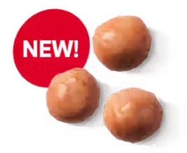 Iced Cinnamon Cake Timbit