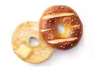 Tim Hortons Pretzel Bagel