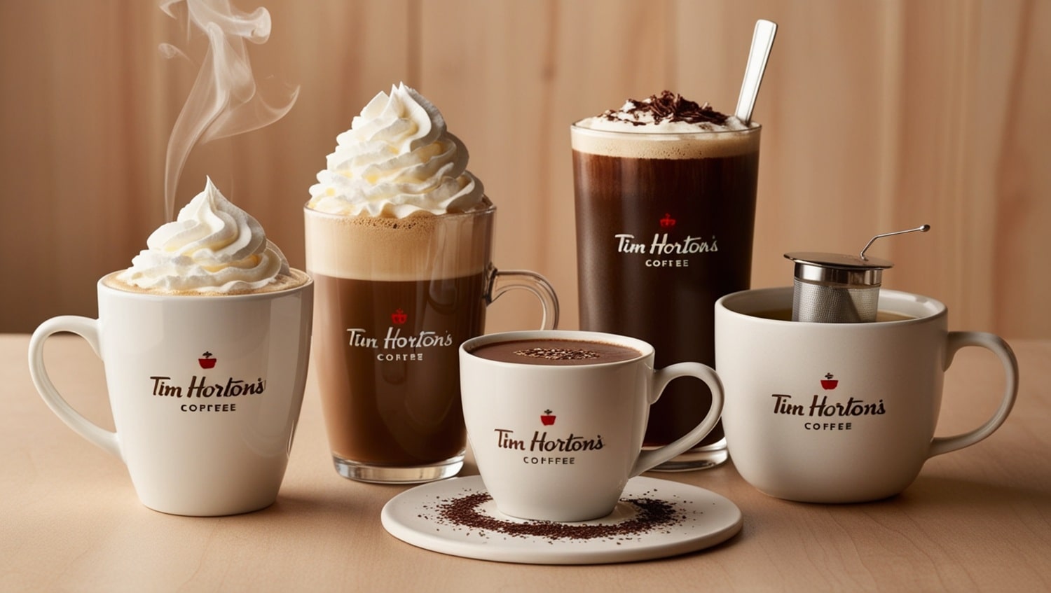 Tim Hortons hot beverages