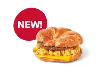Scrambled Egg Loaded Croissant