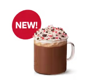 Oreo Peppermint Hot Chocolate