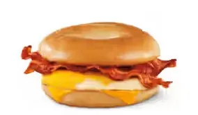 Bacon Bagel Breakfast Sandwich