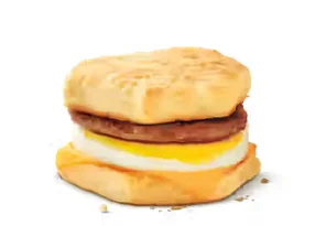 Sausage, Egg & Cheese Breakfast Sandwich