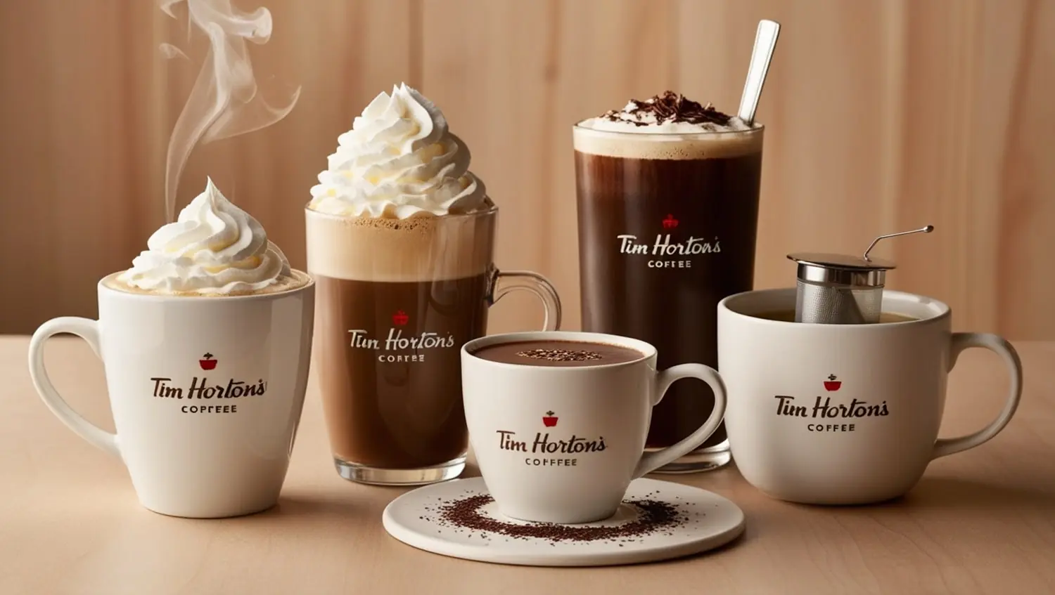 Tim Hortons hot beverages
