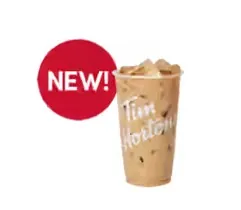 Iced Cinnamon Caramel Apple Oatmilk Coffee