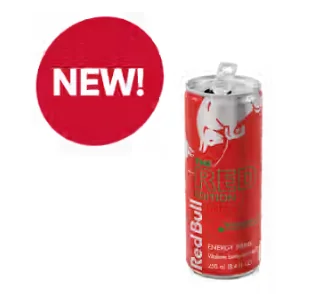 Watermelon Red Bull Can