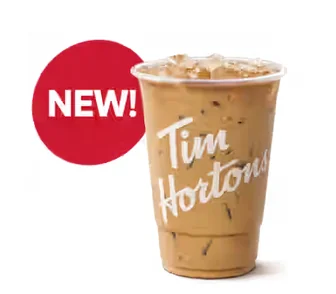Tim Hortons Iced Vanilla Protein Latte