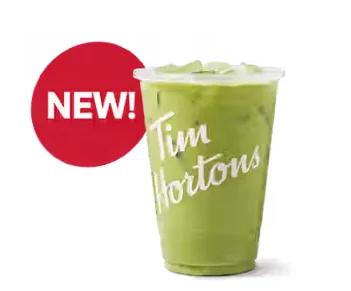 Iced Flavored Protein Matcha Latte