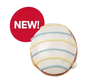 Vanilla Spring Egg Donut