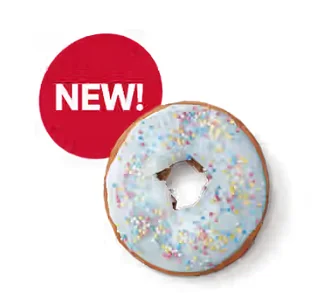 Tim Hortons Birthday Cake Donut