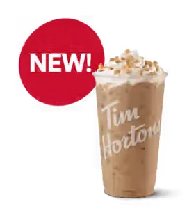Tim Hortons Iced Carrot Cake Latte