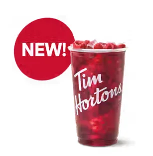 Tim Hortons Raspberry Pomegranate Lemonade Refresher