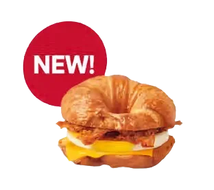 Tim Hortons Smoky Maple Bacon Croissant Breakfast Sandwich