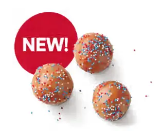 Tim Hortons USA Birthday Cake Timbit