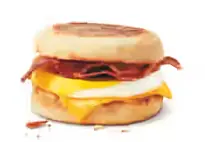 Bacon, Egg and Cheese English Muffin