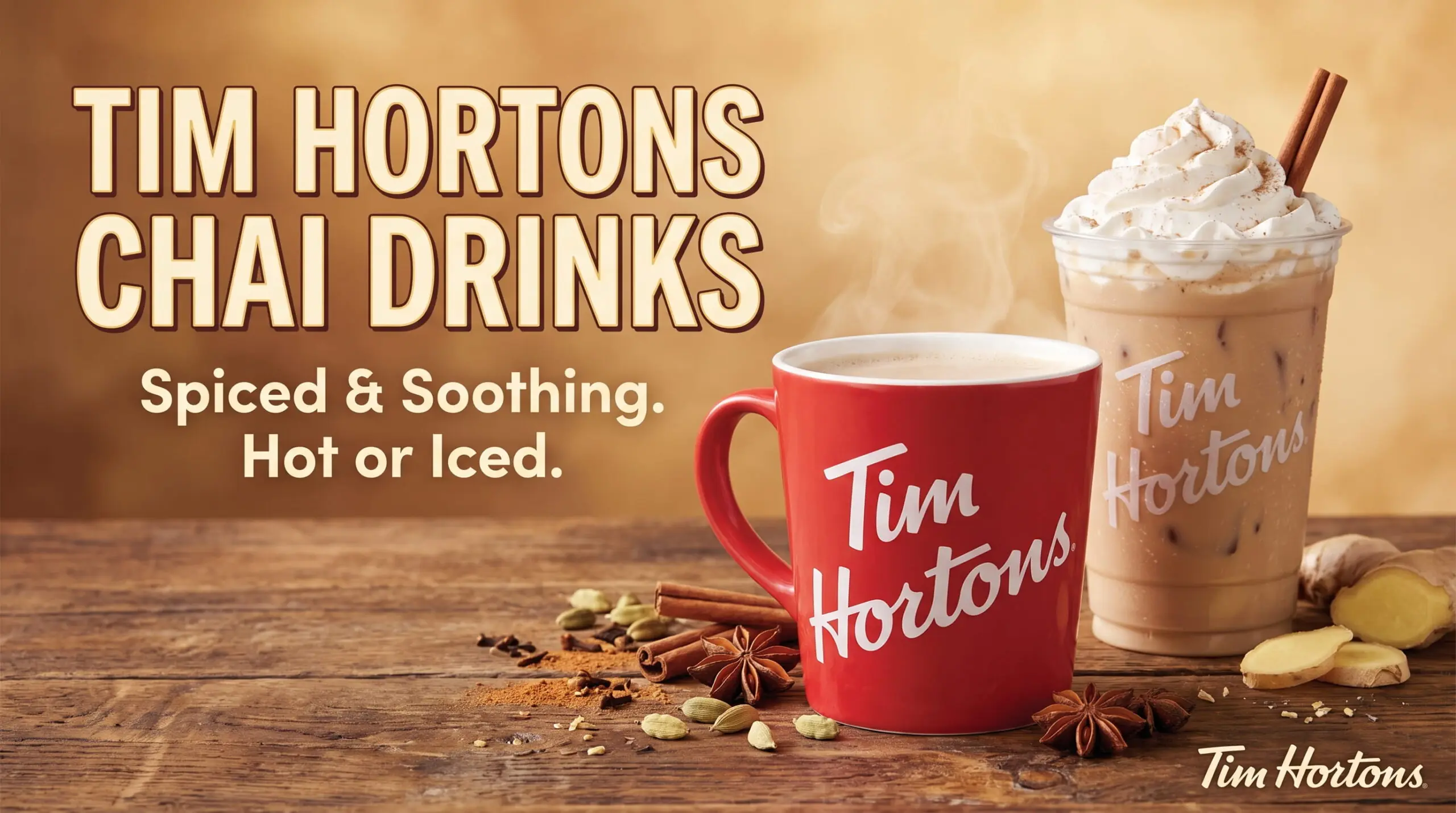 Tim Hortons Chai Prices and Calories