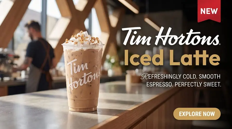 Tim Hortons Iced Lattes