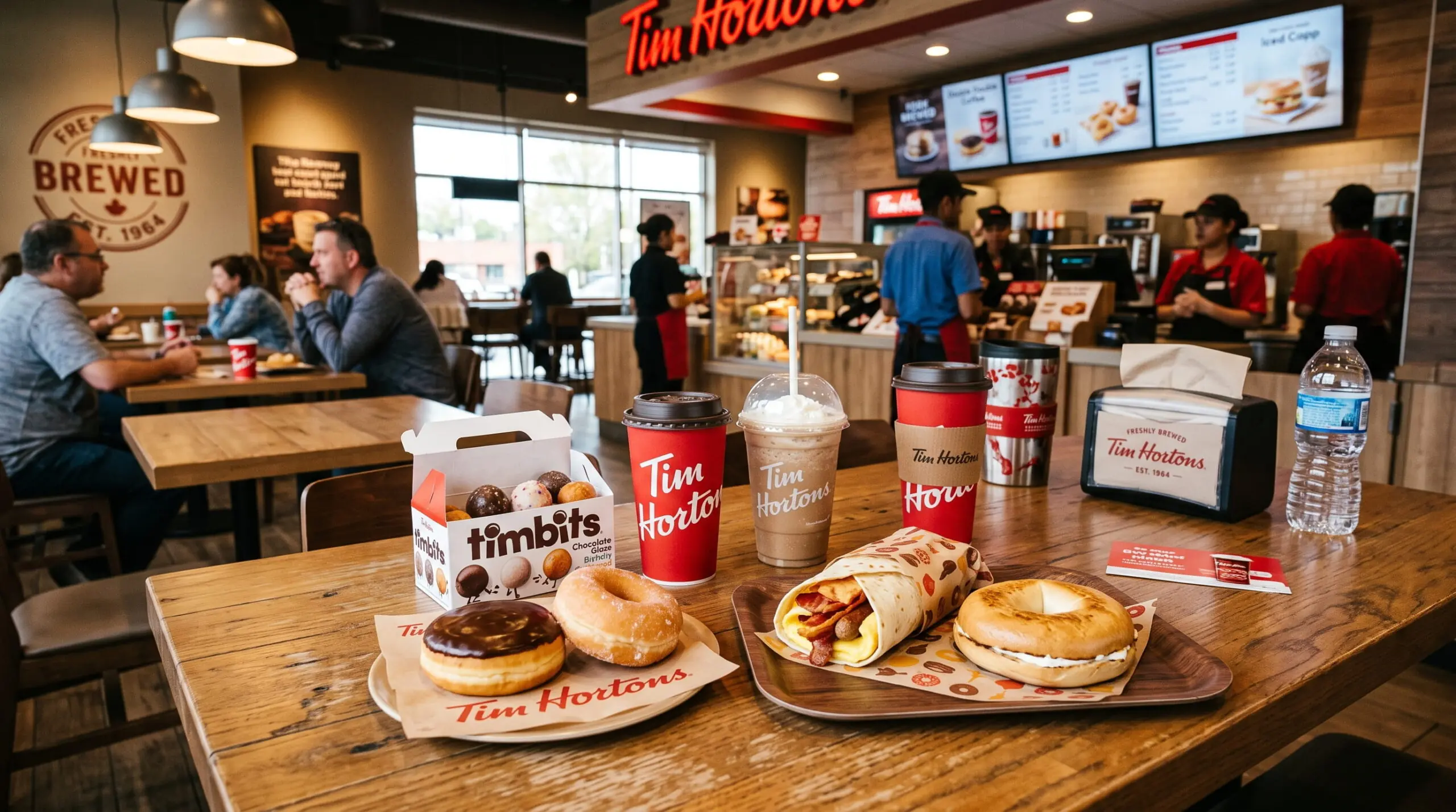 Tim Hortons Menu usa