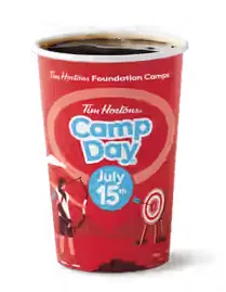 Tim Hortons Original Iced Coffee Camp day