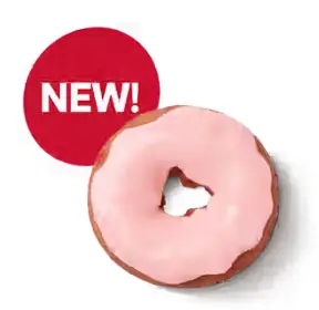 Tim Hortons Strawberry Cake Donut
