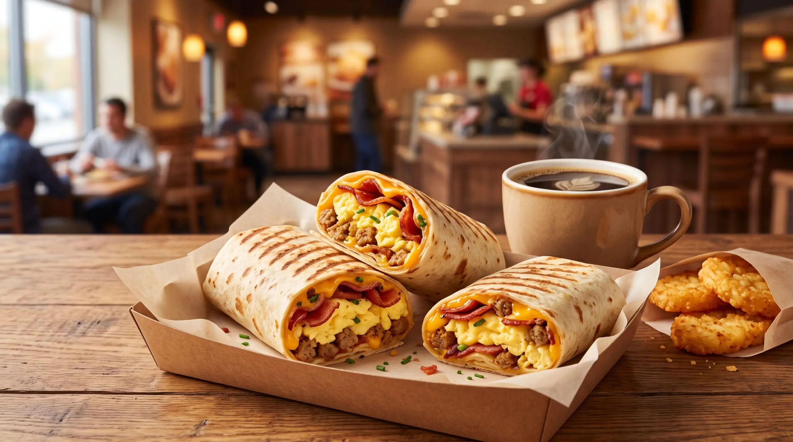 Tim hortons wrap pairing options
