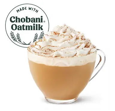 Cinnamon Caramel Apple Oatmilk Latte