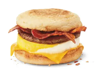 Double Stacked Breakfast Sandwich
