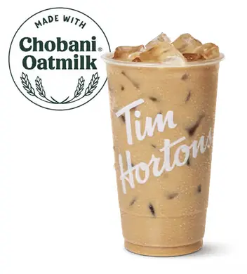 Iced Cinnamon Caramel Apple Oatmilk Coffee