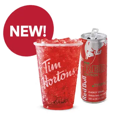 Ruby Rush TimsBoost with Red Bull