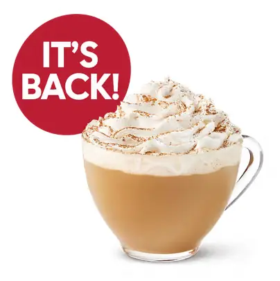 Tim Hortons Cinnamon Caramel Apple Latte