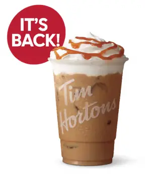 Tim Hortons Iced Pumpkin Spice Latte