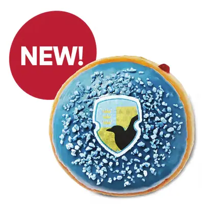 Tim Hortons Ravenclaw Blueberry Donut
