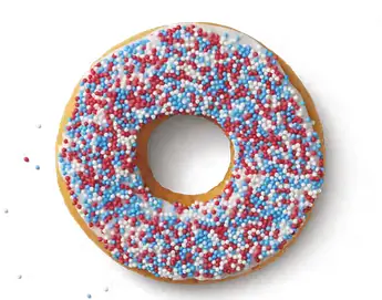 Tim Hortons Buffalo Football Donut