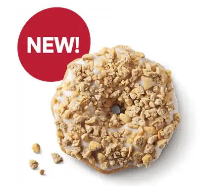 Tim Hortons Frosted Pumpkin Cake Donut